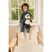 Berto Panda Teddy, Sandy / Dark grey - Liewood