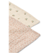 Lewis Muslin Cloth 2-Pack, Mini leo / Mini peach Mix - Liewood