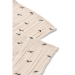 Lewis Muslin Cloth 2-Pack, Mini whale / Sandy - Liewood