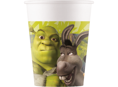 Pappkopp Shrek 8stk