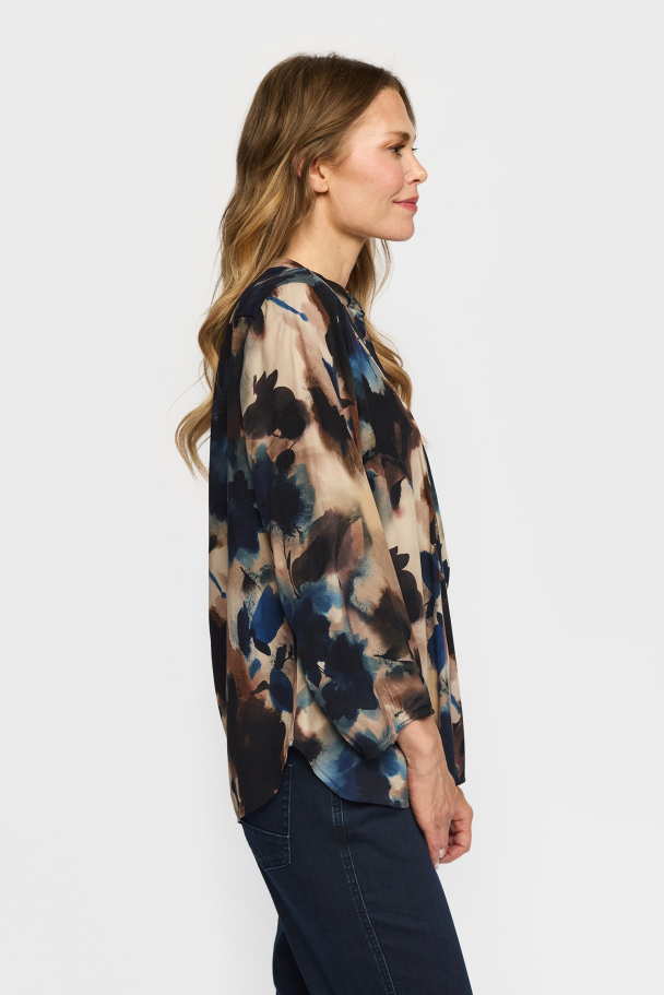Elsa Bluse Blå - Image 3