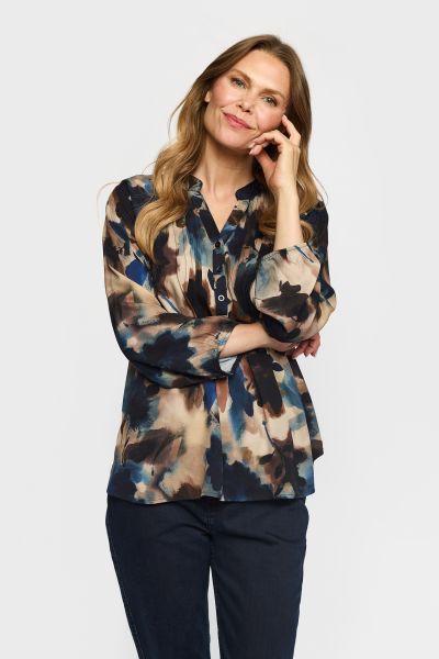 Elsa Bluse Blå