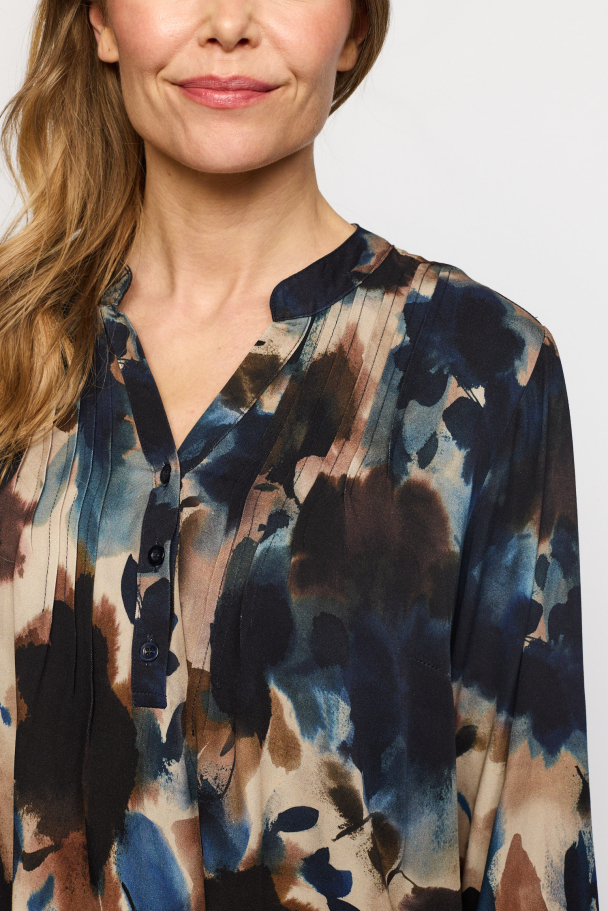 Elsa Bluse Blå - Image 2