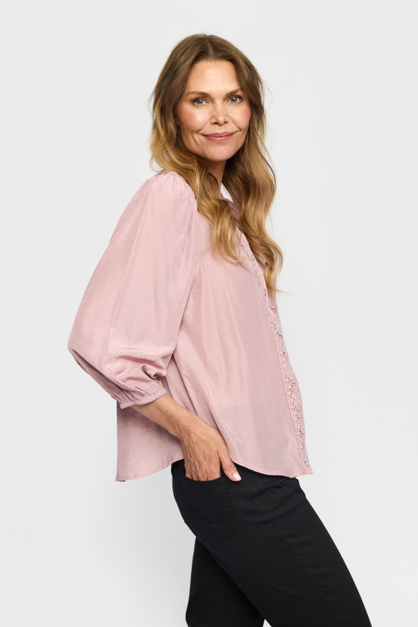 Karoline Bluse Rosa - Image 2