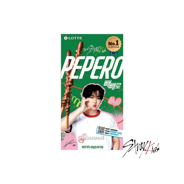 PEPERO STRAY KIDS ALMOND 32g – KOR
