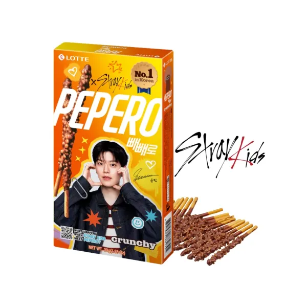 PEPERO STRAY KIDS CRUNCHY 39g – KOR
