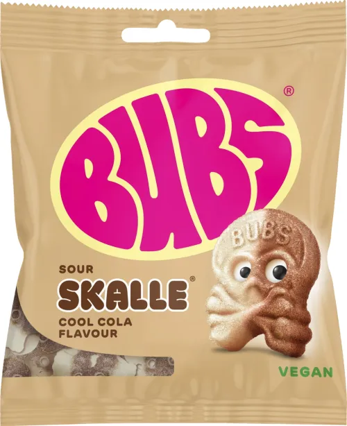 BUBS COOL COLA SKALLE 155g