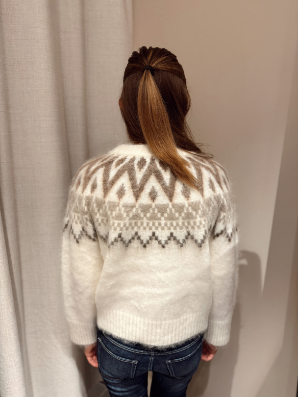 Ice Mohair Cardigan - Off White  - Image 2