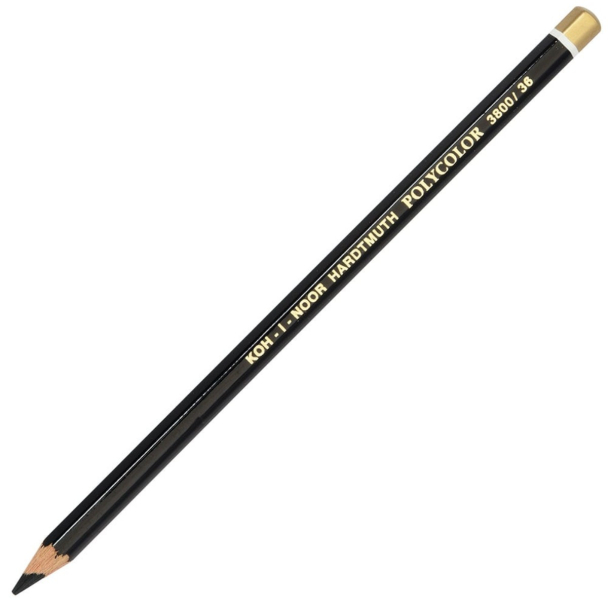 Koh-i-Noor Polycolor Fargeblyant 3800/036 Ivory Black