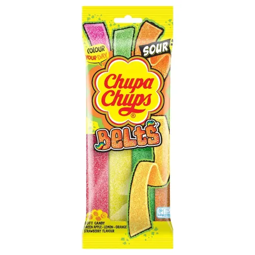 CHUPA CHUPS SOUR MIXED BELTS 90g
