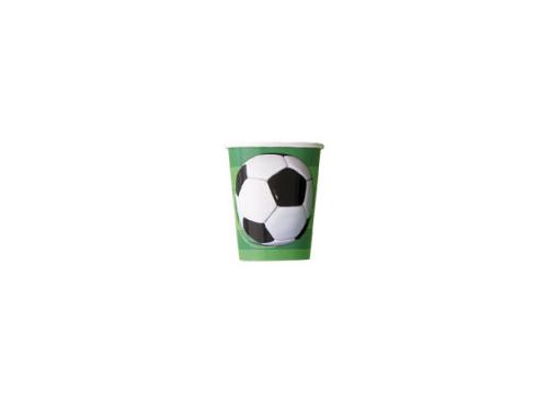 Pappkopp 3D Fotball 8 Kopper i papp - 2,5dl