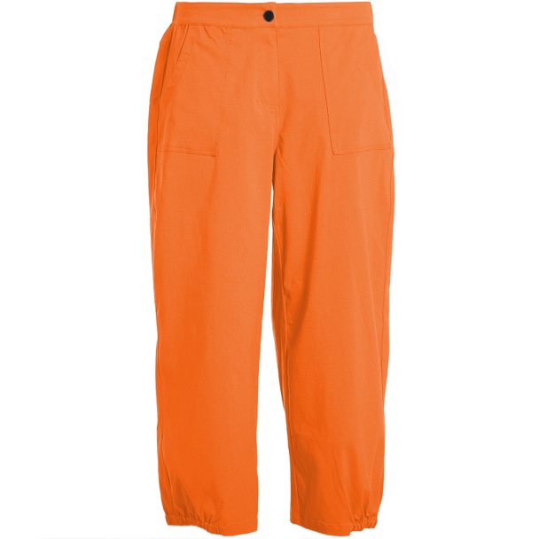 GOZZIP Clara Baggy Pants Oransje/Blå 9903 - Image 3
