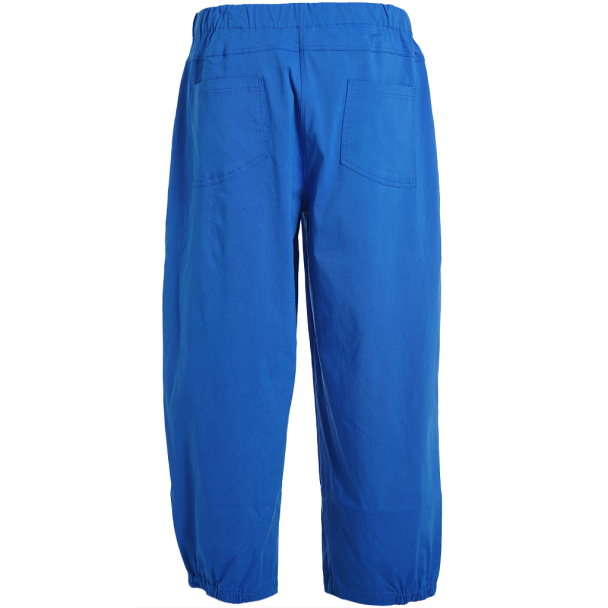 GOZZIP Clara Baggy Pants Oransje/Blå 9903 - Image 2