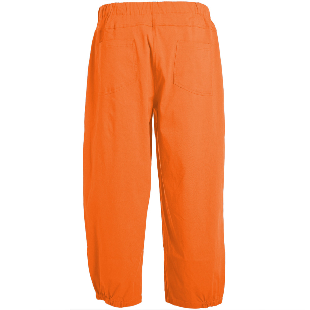 GOZZIP Clara Baggy Pants Oransje/Blå 9903 - Image 4