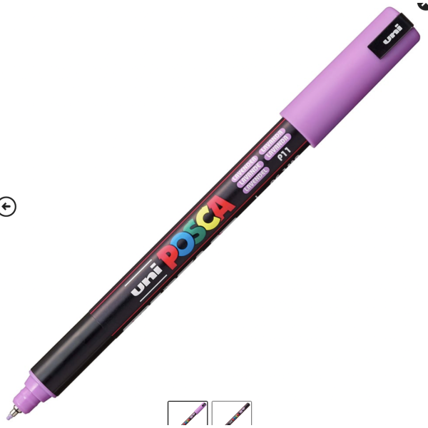Uni POSCA PC-1MR – Ultra-Fine 0,7mm – P11 LAVENDER