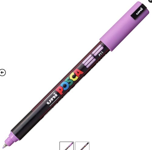 Uni POSCA PC-1MR – Ultra-Fine 0,7mm – P11 LAVENDER