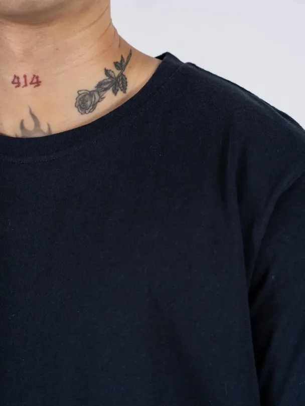Jaden SS Marcus t-shirt, navy - Image 5