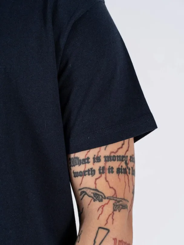 Jaden SS Marcus t-shirt, navy - Image 4