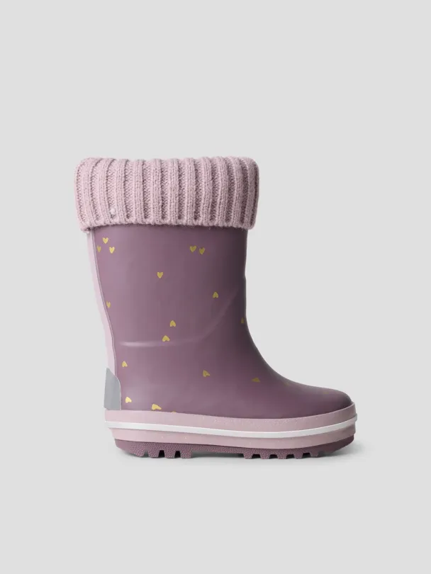 NMFNoa Thermo rubberboot, lilla - Image 3