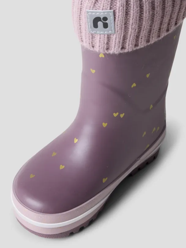 NMFNoa Thermo rubberboot, lilla - Image 2