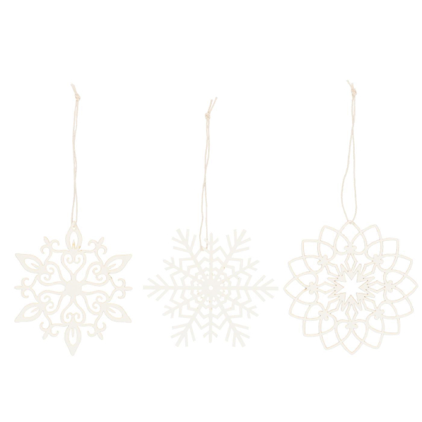 Snøkrystaller - Papir 6 pk - Image 4