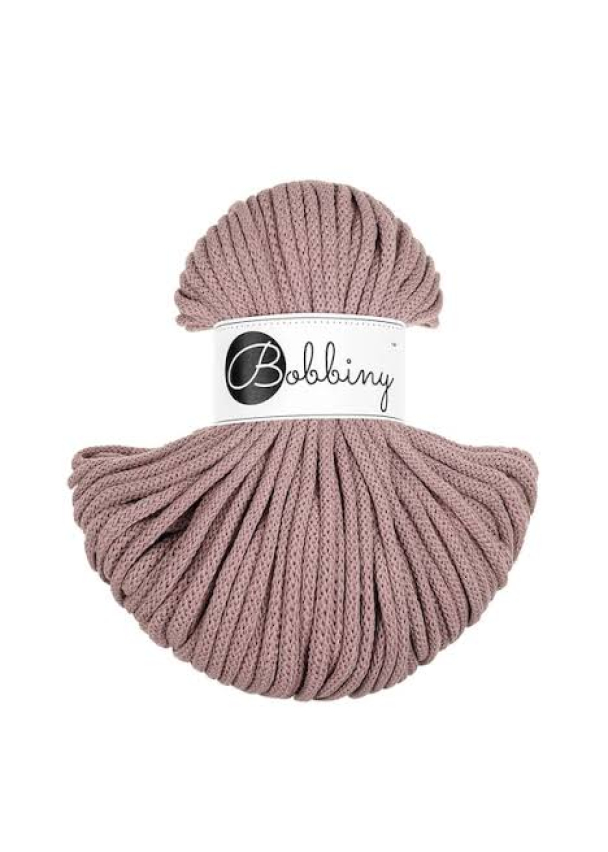 Bobbiny mauve 5 mm