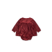 Jingle Romper Dress, Red Dahlia - Konges Sl&oslash;jd