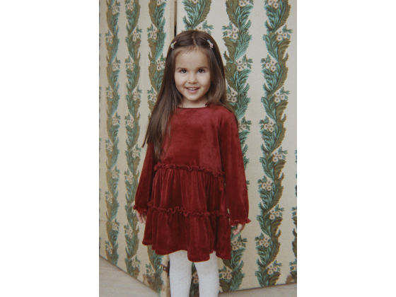 Jingle Dress, Red Dahlia - Konges Sl&oslash;jd