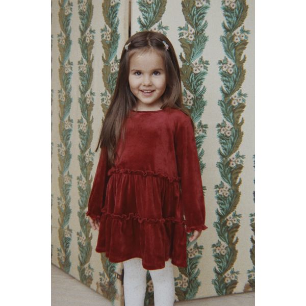 Jingle Dress, Red Dahlia - Konges Sl&oslash;jd