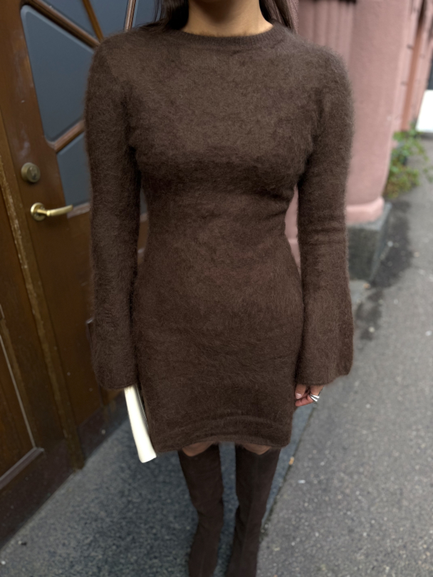 Boudica Dress – Mocha - Image 1