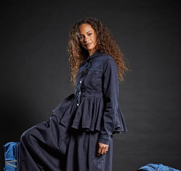 PLUslavie The Circle Jacket Denim 8064 - Image 2
