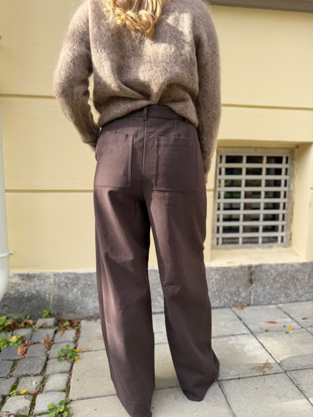 Dhara Trousers - Demitasse - Image 2