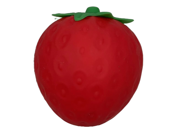 Squishy jumbo jordbær - Image 1