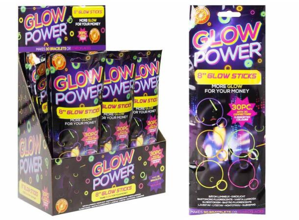 Glow sticks med koblere