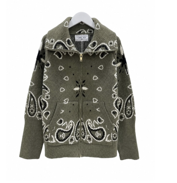 Zip Jacket Inka - Khaki 