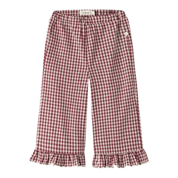 Roanne Loose Pant, Biking Red - Lil' Atelier