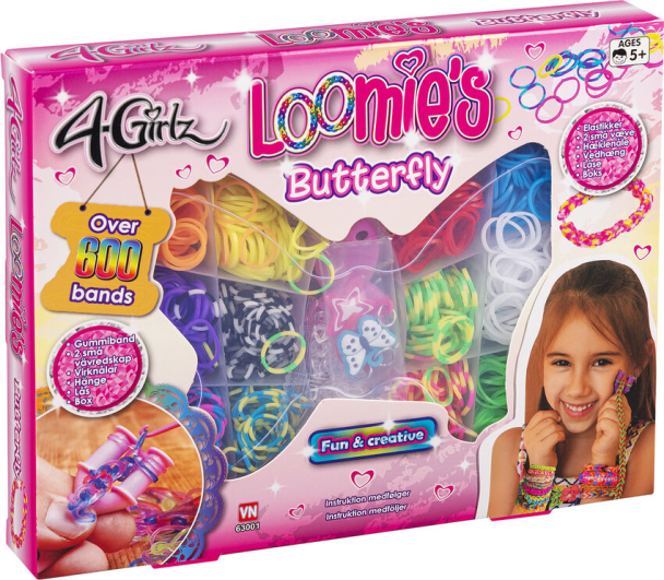 Loomie`s Butterfly – kreativt armbåndsett - Image 2
