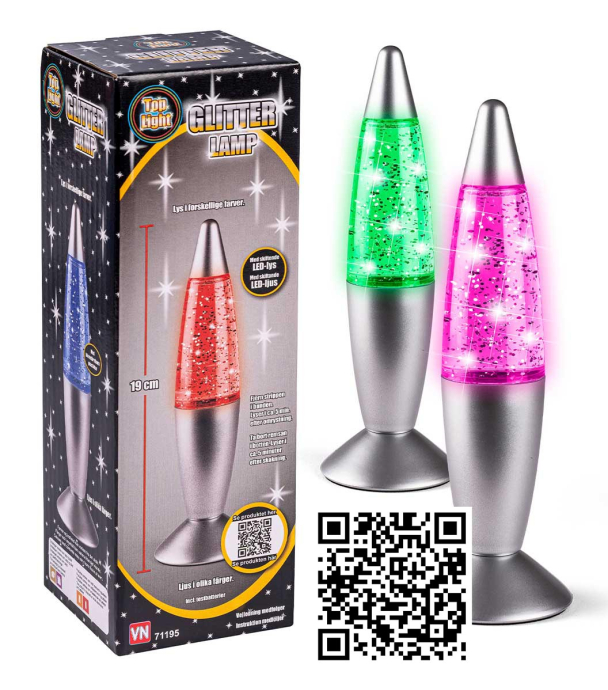 Glitterlampe