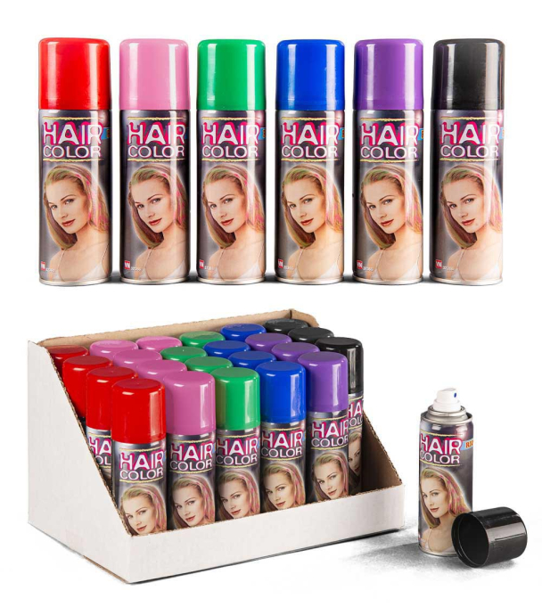 Hårfarge spray