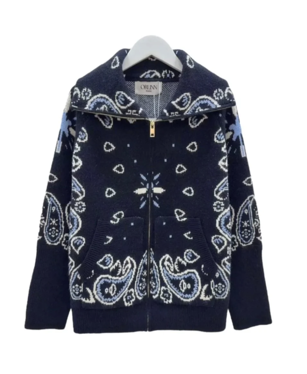Zip Jacket Inka - Navy