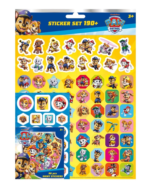 Paw Patrol klistremerkesett
