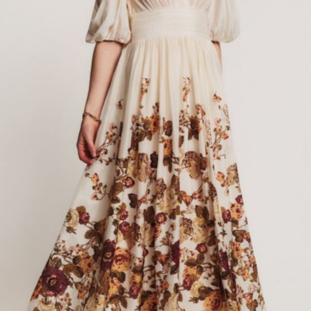Organza Gown - Growing Flowers