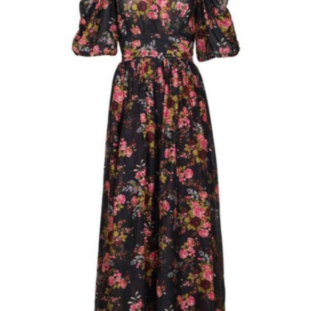 Organza Gown - Rose Garden