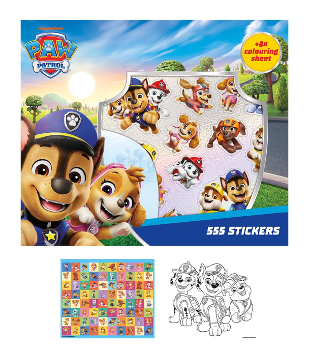 Paw Patrol klistremerkesett