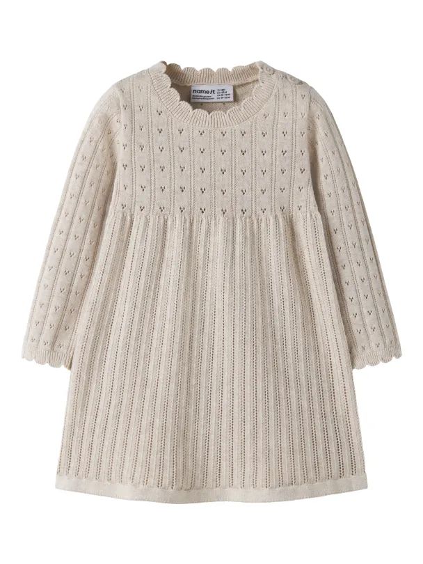 NBFOXENIA LS KNIT DRESS - Image 1