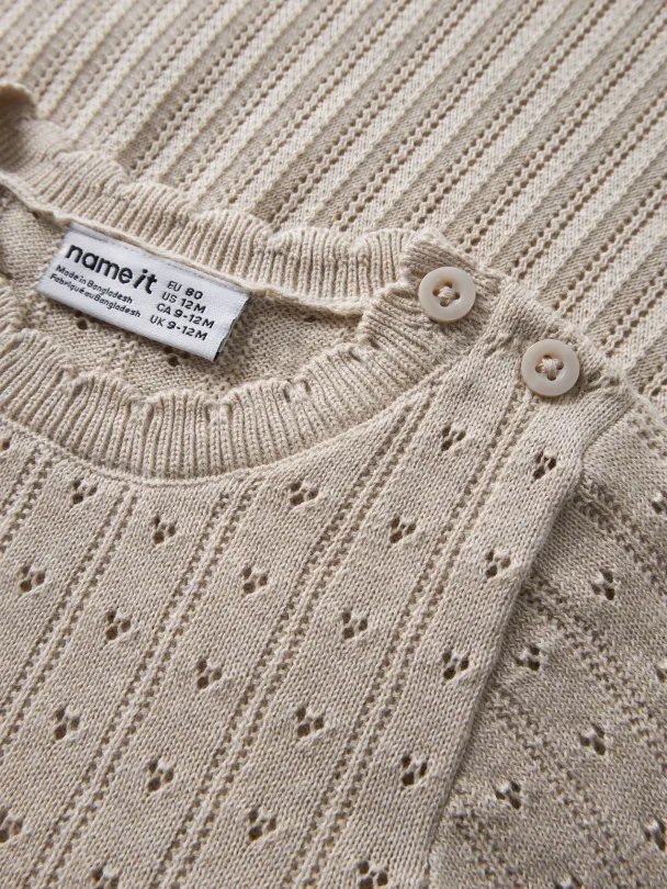 NBFOXENIA LS KNIT DRESS - Image 2