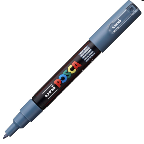 Uni POSCA PC-1M – Extra-Fine 0,7-1mm – 61 slate grey
