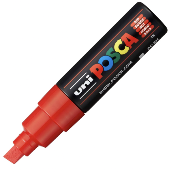 Posca PC-8K 8mm 15 red 