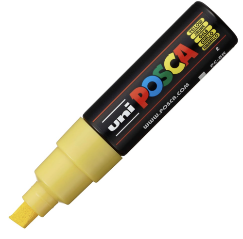 Posca PC-8K 8mm 2 yellow 