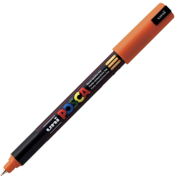 POSCA PC-1MR – Ultra-Fine 0,7mm – 4 orange